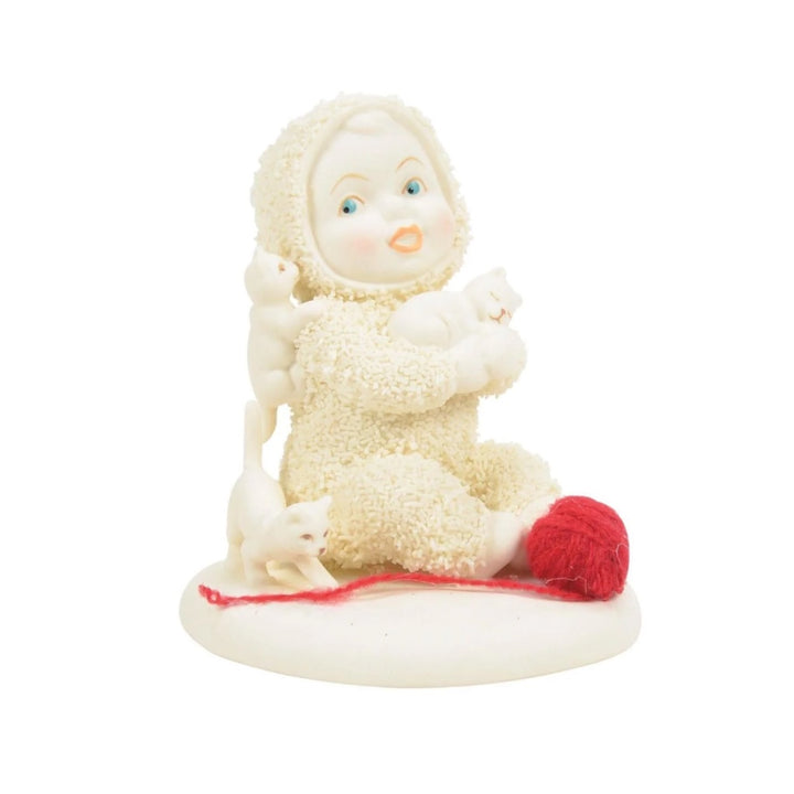 Snowbabies Kittens For Christmas Figurine