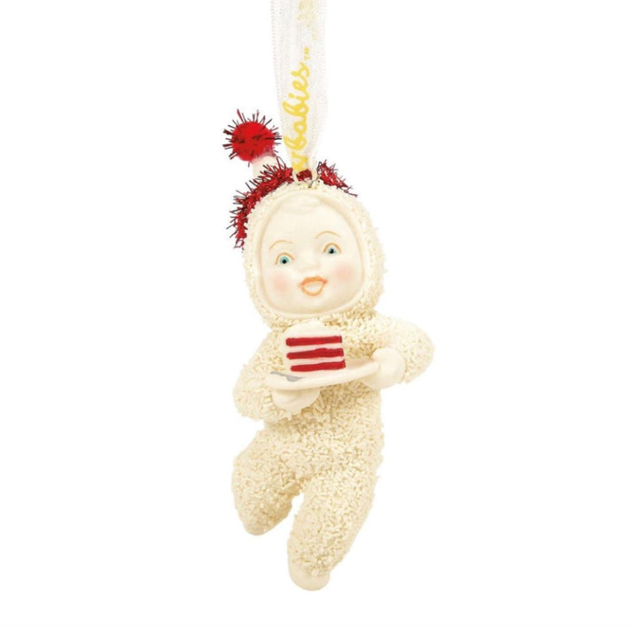 Snowbabies Sweet As Cake Ornament