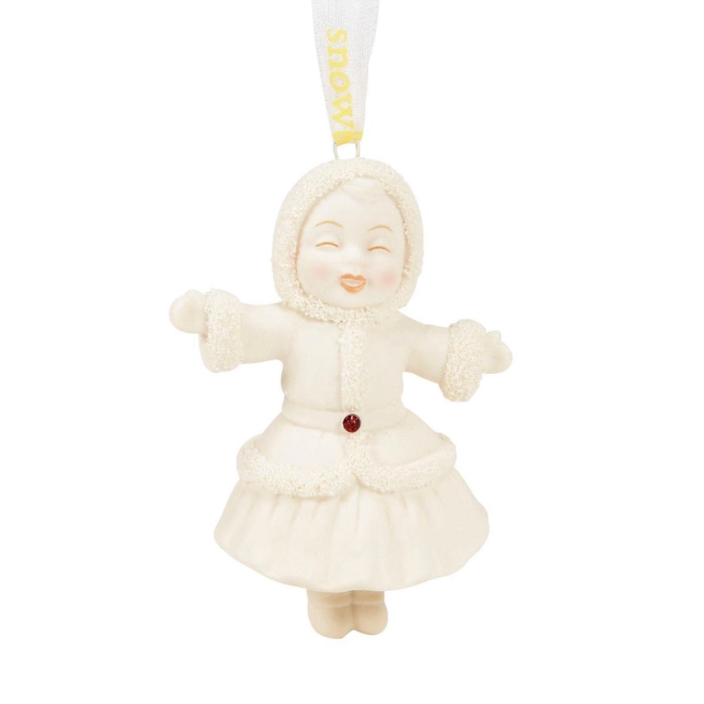 Snowbabies Ring My Bell Ornament