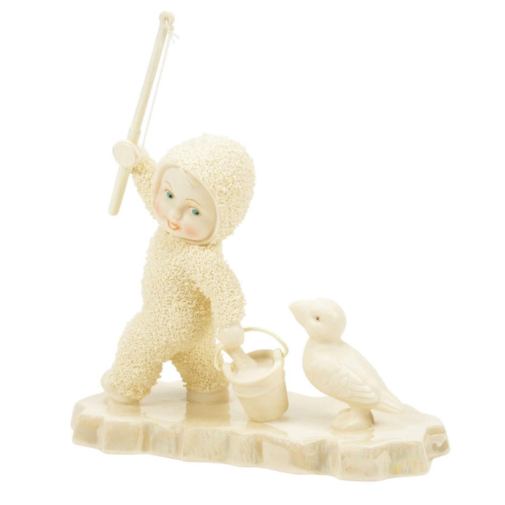Snowbabies Gone Fishin' Figurine