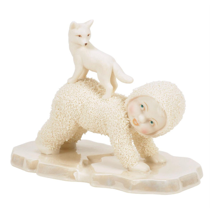 Snowbabies Bridge Over Frosty Water Figurine