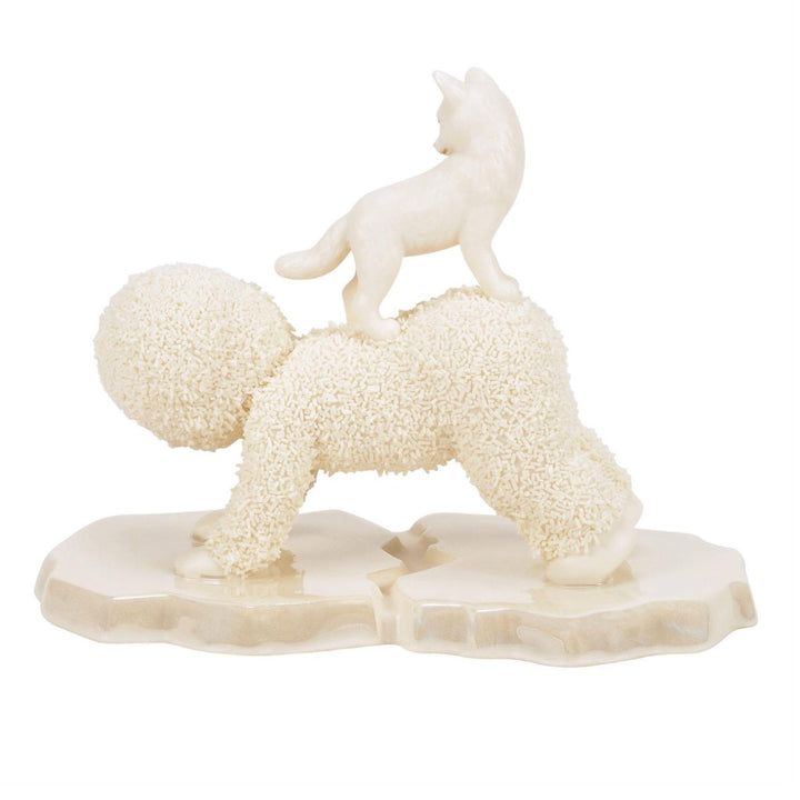 Snowbabies Bridge Over Frosty Water Figurine