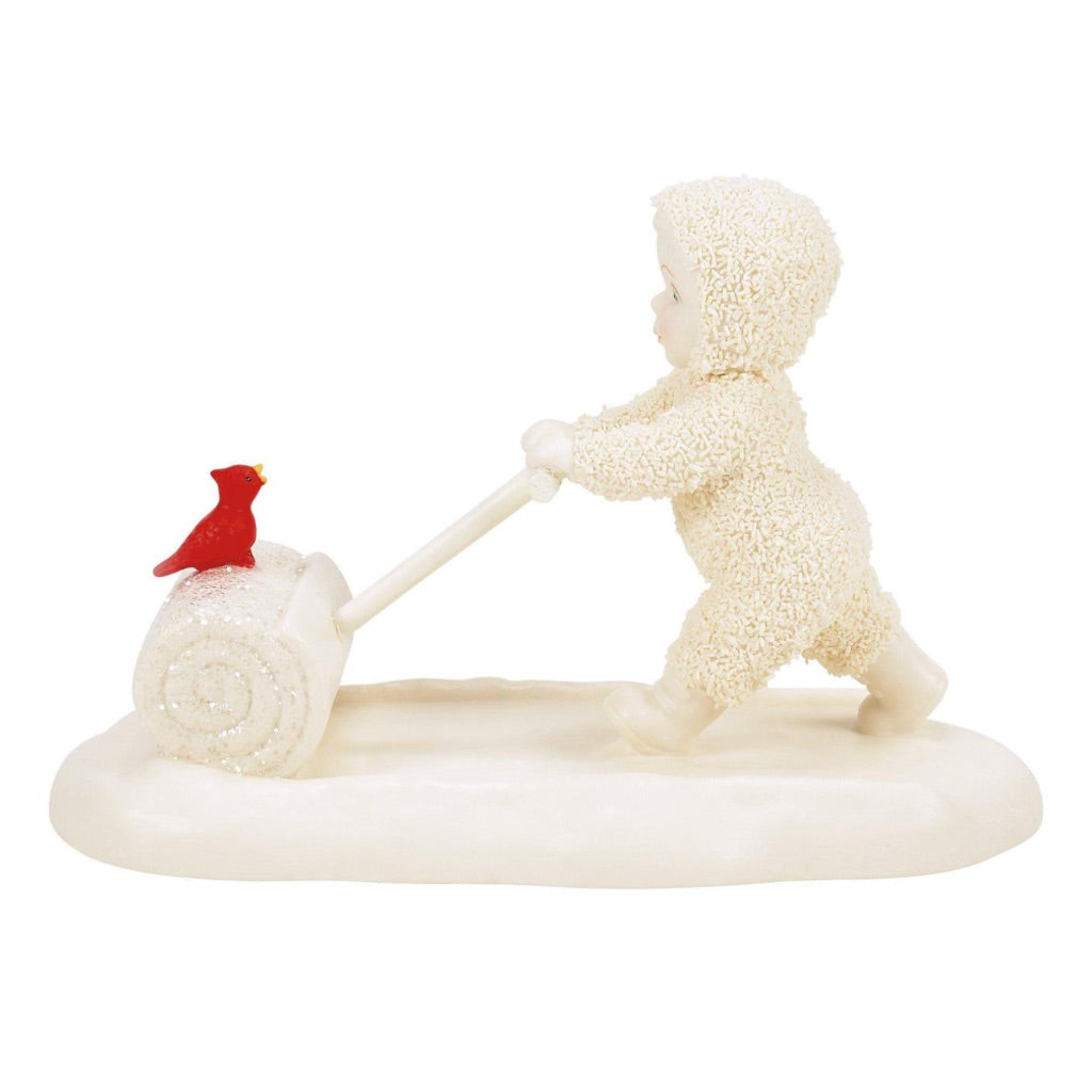 Snowbabies Snow Roll Figurine
