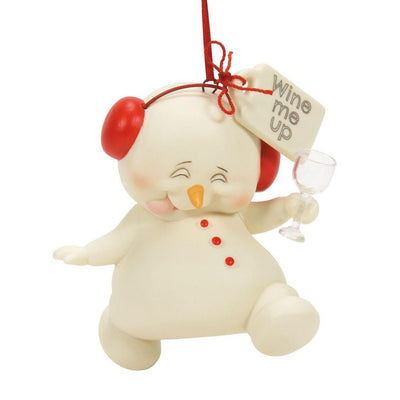 Snowpinions Wine Me Up Ornament