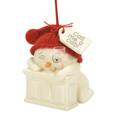 Snowpinions Call Me A Cab Ornament