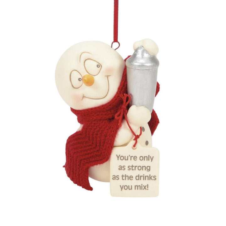 Snowpinions Strong As The Drinks Ornament