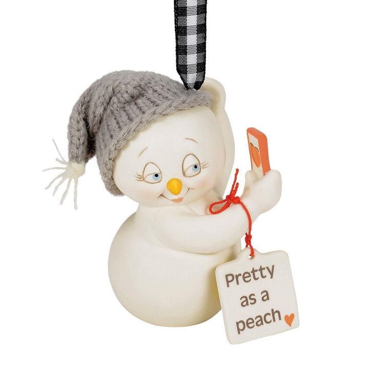 Snowpinions Pretty As A Peach Ornament