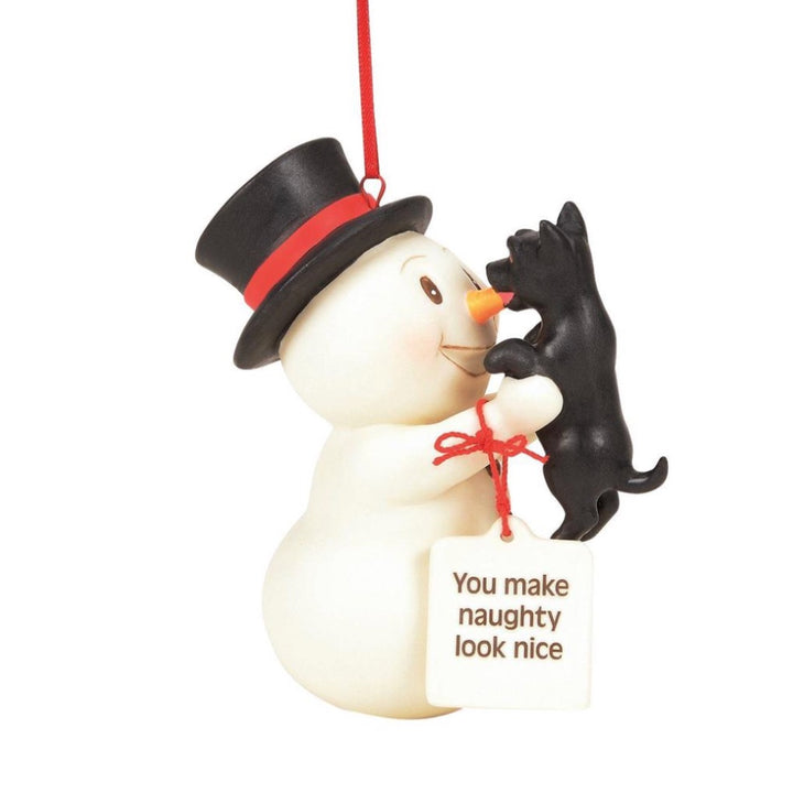 Snowpinions You Make Naughty Look Nice Ornament
