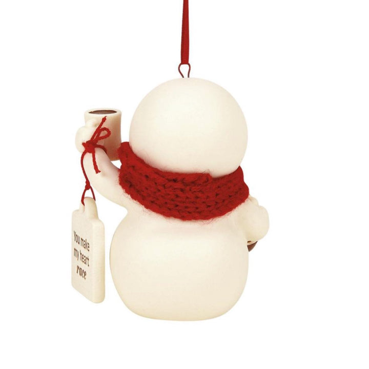 Snowpinions You Make My Heart Race Ornament