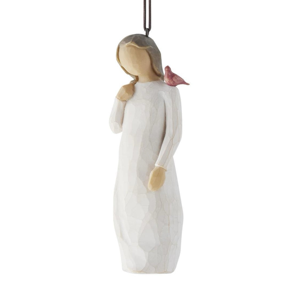Adorno de muñeco de nieve de Willow Tree