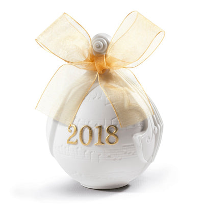 Lladro 2018 Ball Christmas Ornament (Re-Deco)