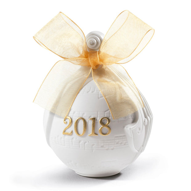 Lladro 2018 Ball Christmas Ornament (Re-Deco)