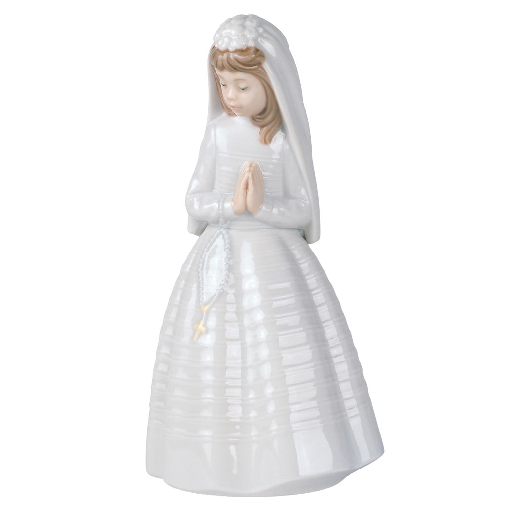 Nao by Lladro Girl Praying Figurine