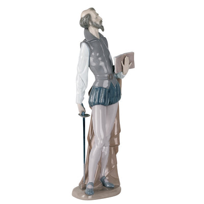 Nao by Lladro Don Quixote Reading Figurine