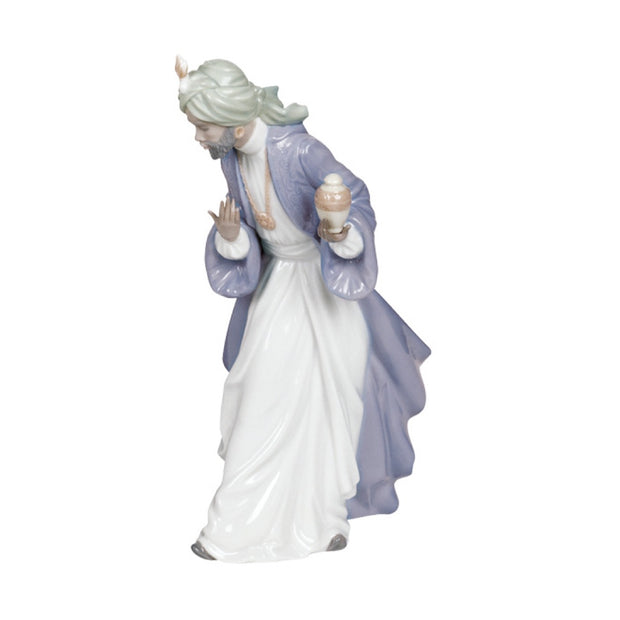 Nao by Lladro King Balthasar with Jug Figurine