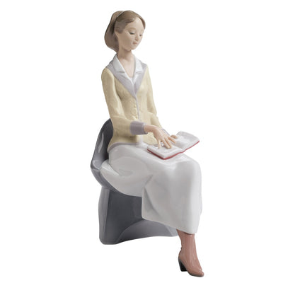 Nao by Lladro A Lesson In Learning Figurine
