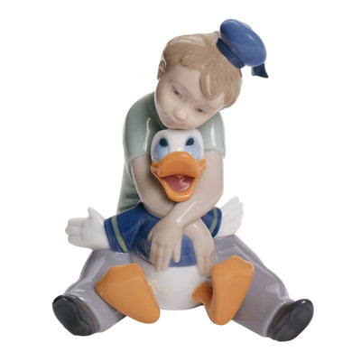 Nao by Lladro Daydreaming with Donald Figurine