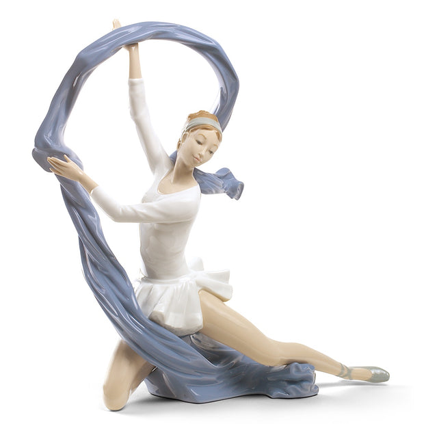 Nao by Lladro Dancer with Veil Figurine (Special Edition)