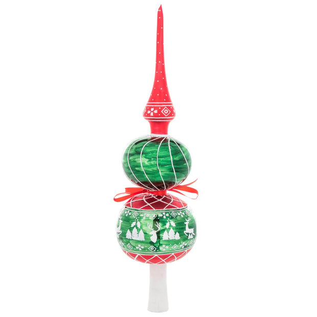 Christopher Radko A Rustic Christmas Finial