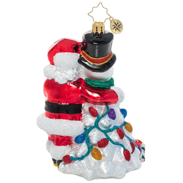 Christopher Radko A Frosty Duo Christmas Ornament