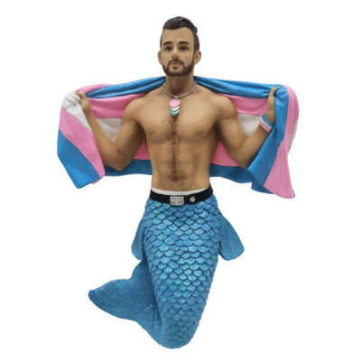 December Diamonds Merman Ornament - Trans Man (Ltd Ed)