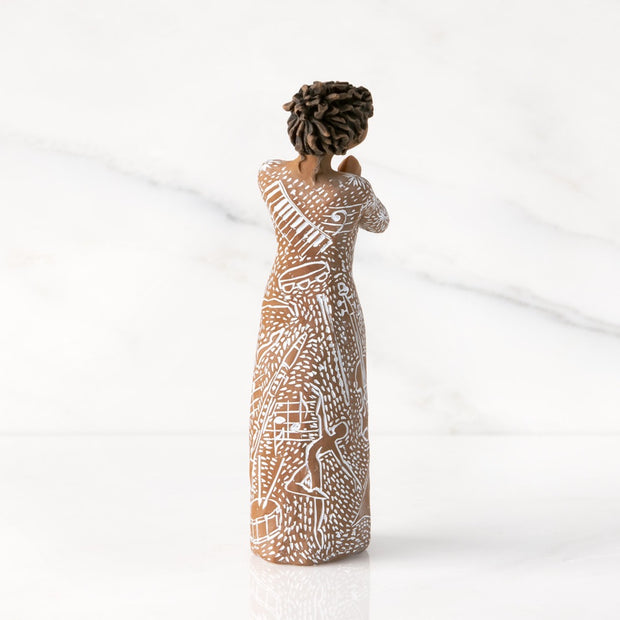 Willow Tree Music Speaks Figurine (Dark) - Diamond Exclusive