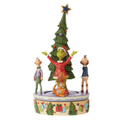 Jim Shore Grinch Rotator Tree Figurine