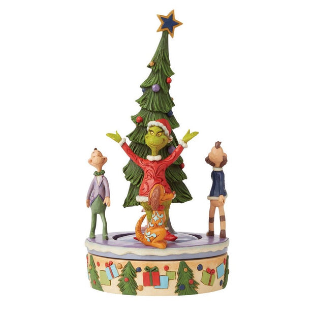 Jim Shore Grinch Rotator Tree Figurine