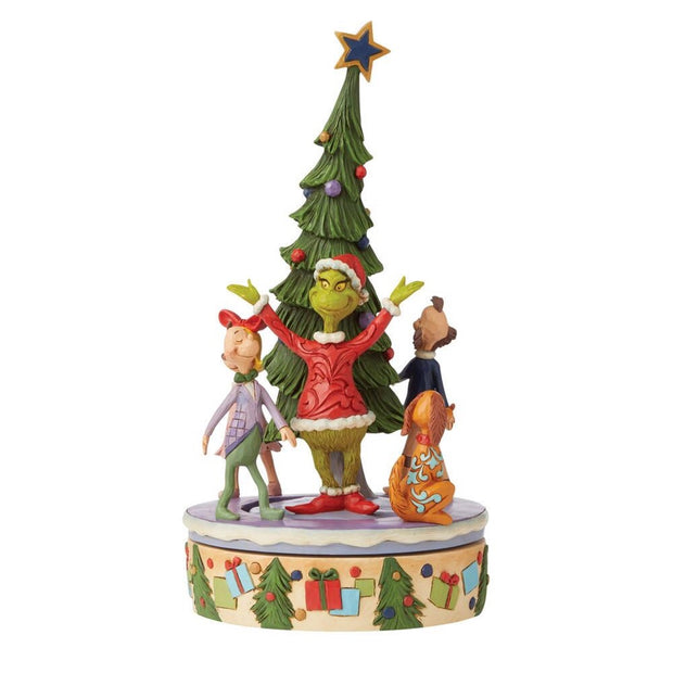 Jim Shore Grinch Rotator Tree Figurine
