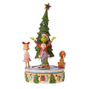 Jim Shore Grinch Rotator Tree Figurine