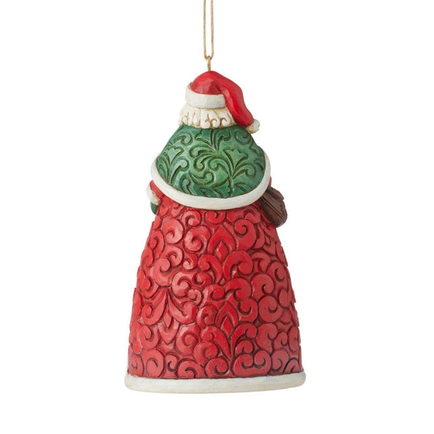 Jim Shore 12 Days of Christmas Santa Ornament