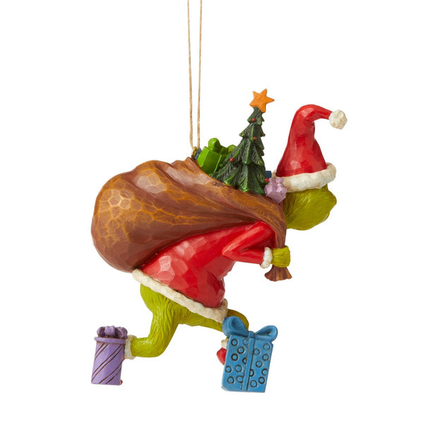 Jim Shore Grinch Tiptoeing Ornament