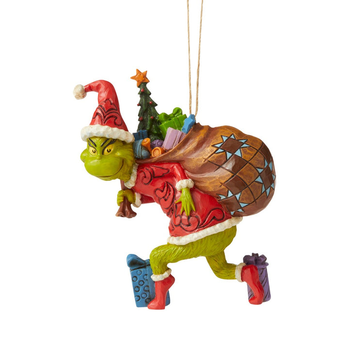 Jim Shore Grinch Tiptoeing Ornament