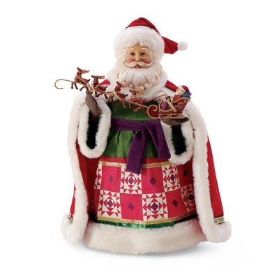 Possible Dreams Clothtique Jim Shore Little Old Driver LE Santa Figurine