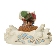 Jim Shore Disney Traditions Chip N Dale Sledding Saucer Figurine