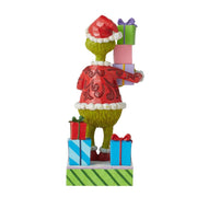 Jim Shore Grinch Holding Presents Figurine