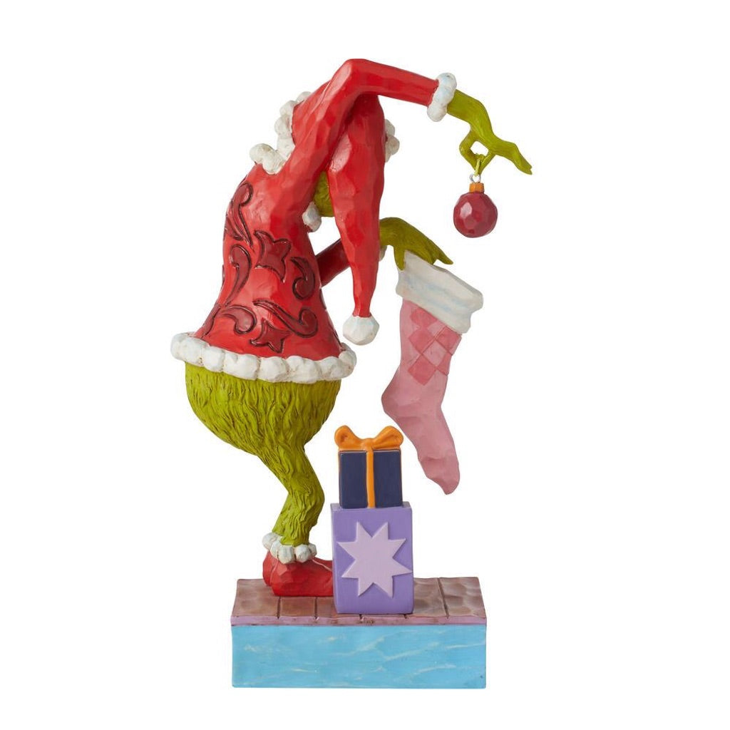 Jim Shore Grinch Stealing Ornament Figurine