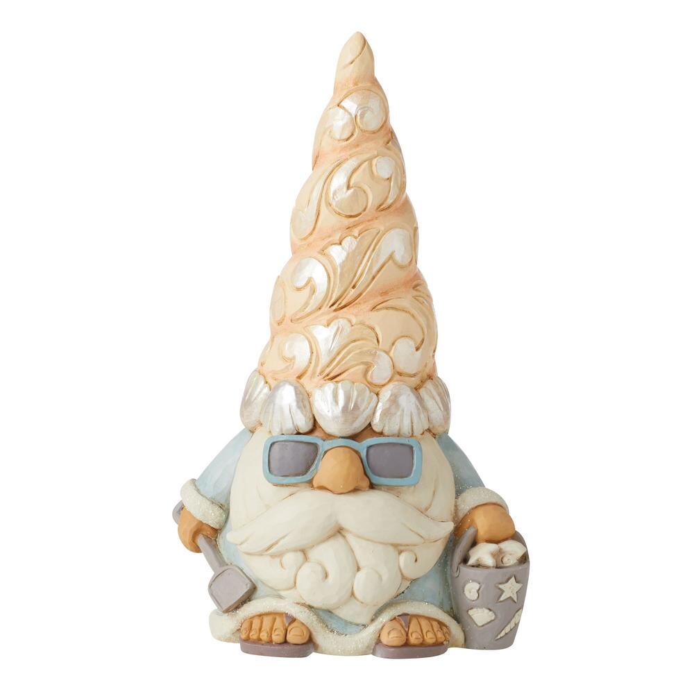 Jim Shore Coastal Gnome With Sunglasses Figurine