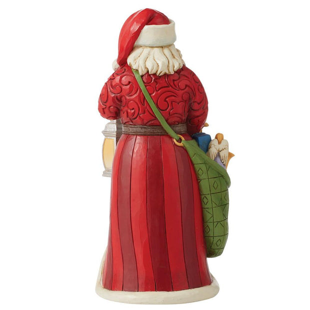 Jim Shore 2022 Worldwide Event Santa With Bag Figurine