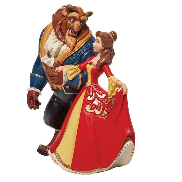 Jim Shore Disney Traditions Beauty & The Beast Enchanted Figurine