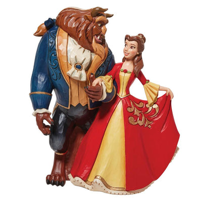 Jim Shore Disney Traditions Beauty & The Beast Enchanted Figurine
