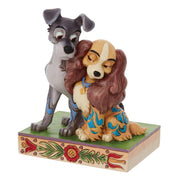 Jim Shore Disney Traditions Lady & The Tramp Love Figurine