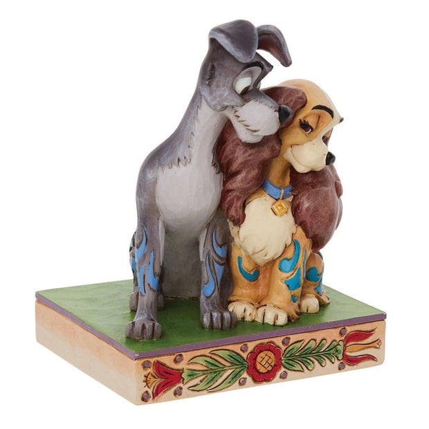 Jim Shore Disney Traditions Lady & The Tramp Love Figurine