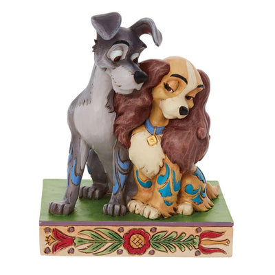 Jim Shore Disney Traditions Lady & The Tramp Love Figurine