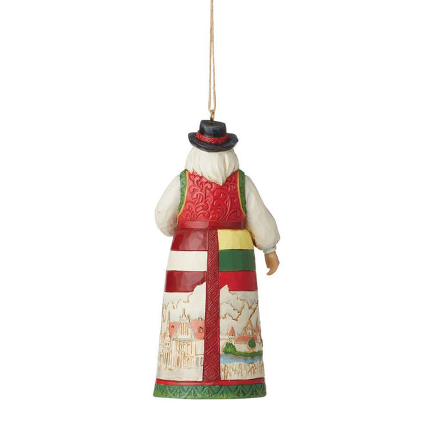 Jim Shore Baltic Santa Ornament