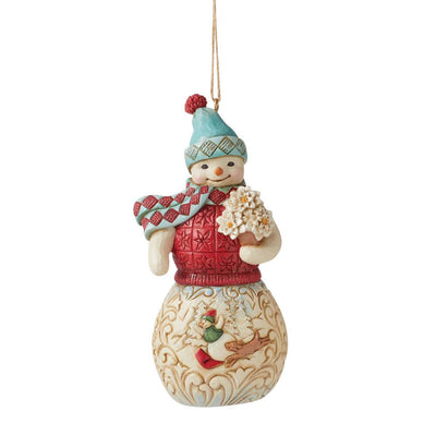 Jim Shore Wonderland Snowman Ornament