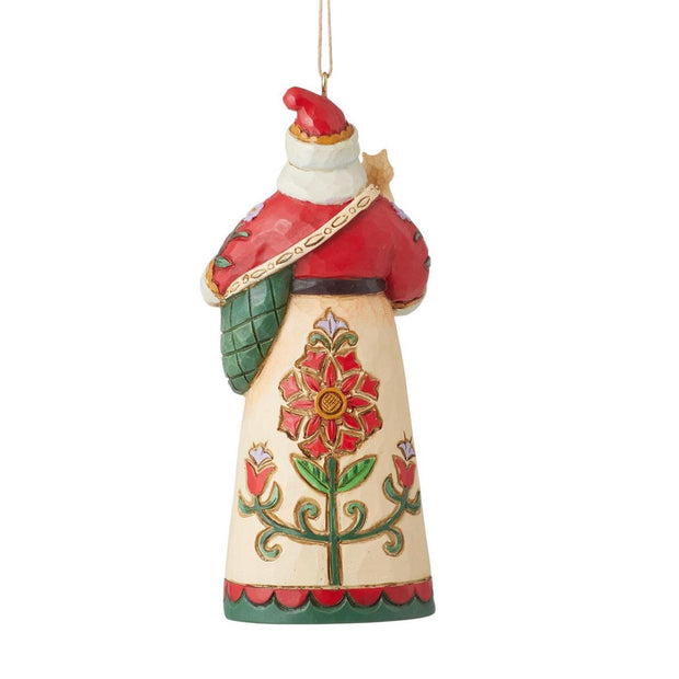 Jim Shore Santa Holding Cats & Kittens Ornament