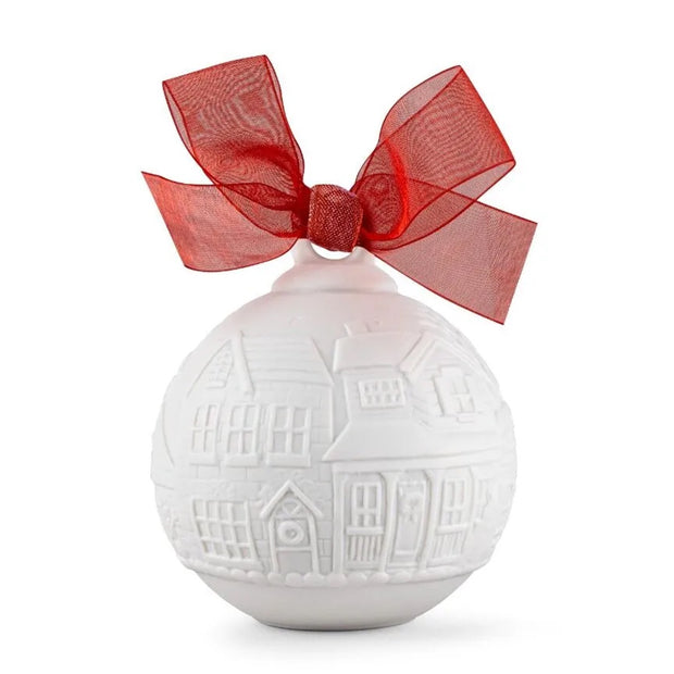 Lladro 2023 Ball Christmas Ornament (Red Re-Deco)