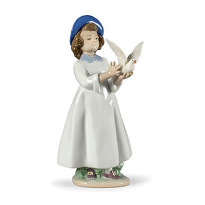 Nao by Lladro I Help You To Fly Figurine