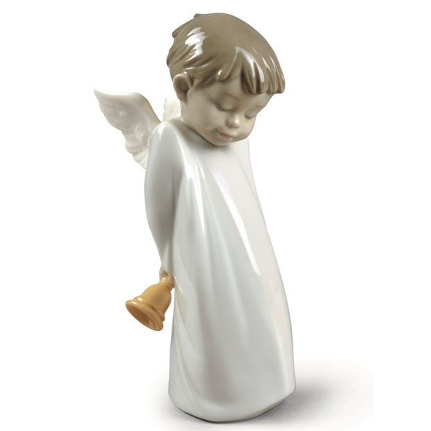 Nao by Lladro Shy Little Angel Figurine